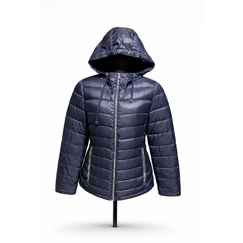 Andrew Marc Lightweight Hooded Down Jacket
